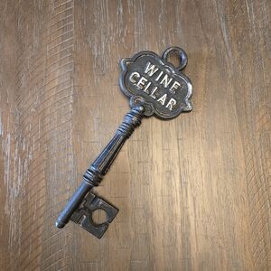 Cast Iron Wine Cellar Key